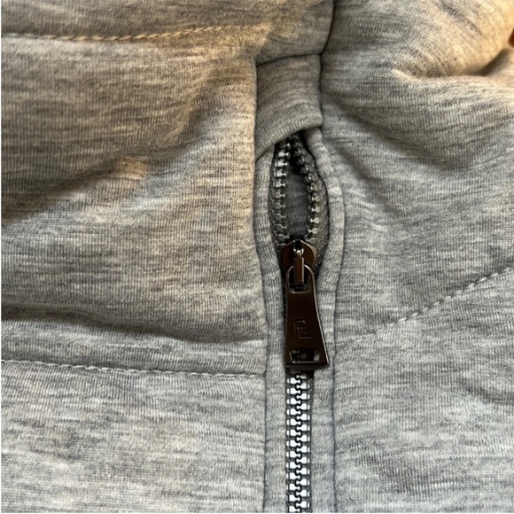 Ralph Lauren Purple Label Puffer Vest in Classic Light Grey - Picture 14 of 15